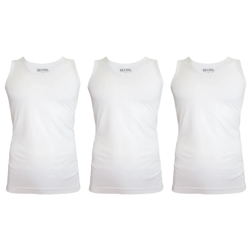 رکابی مردانه سه عددی رکابی مردانه کرال کوئین بسته سه عددی - Image 1