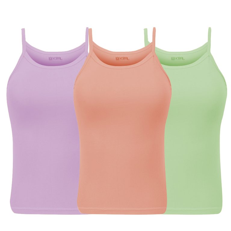 تاپ بندی زنانه کد 02 – تنخور استاندارد و پارچه پنبه‌ای نرم.