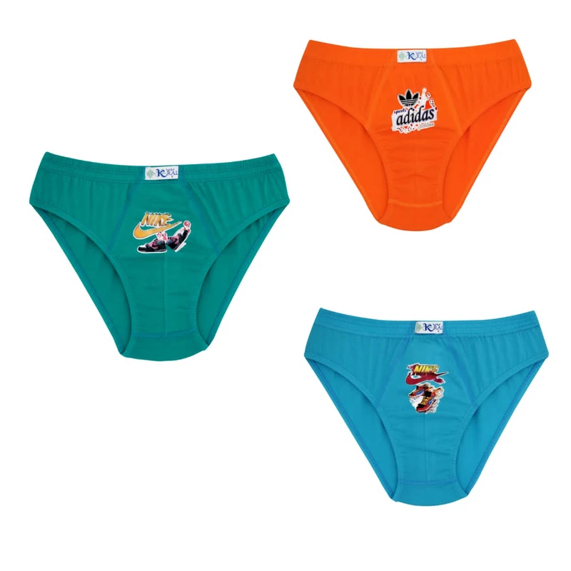 شورت اسلیپ پسرانه بسته 3 عددی شورت اسلیپ پسرانه کرال کوئین - بسته ۶ عددی - Image 1